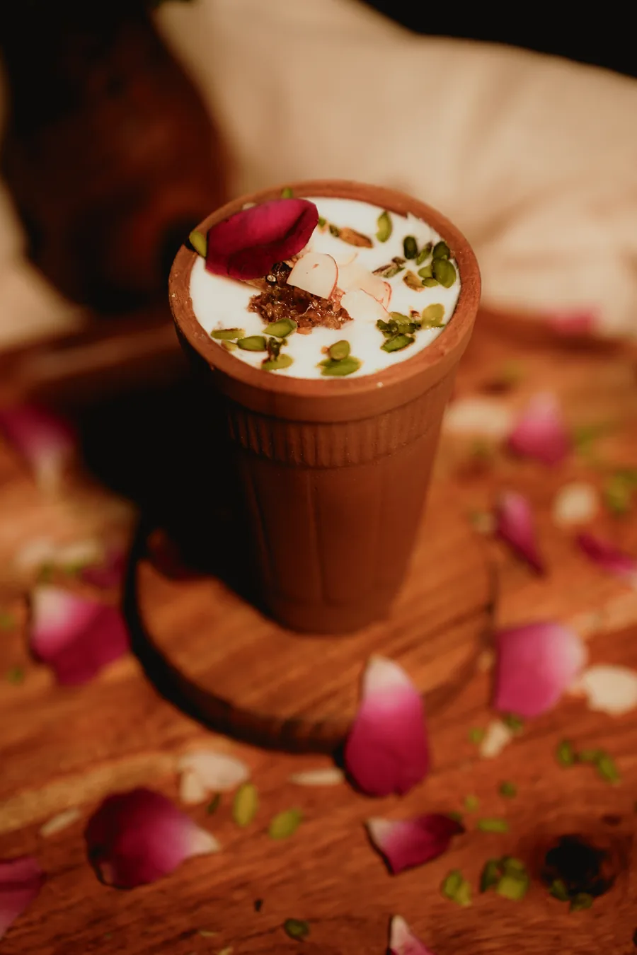 Lassi in a clay matka